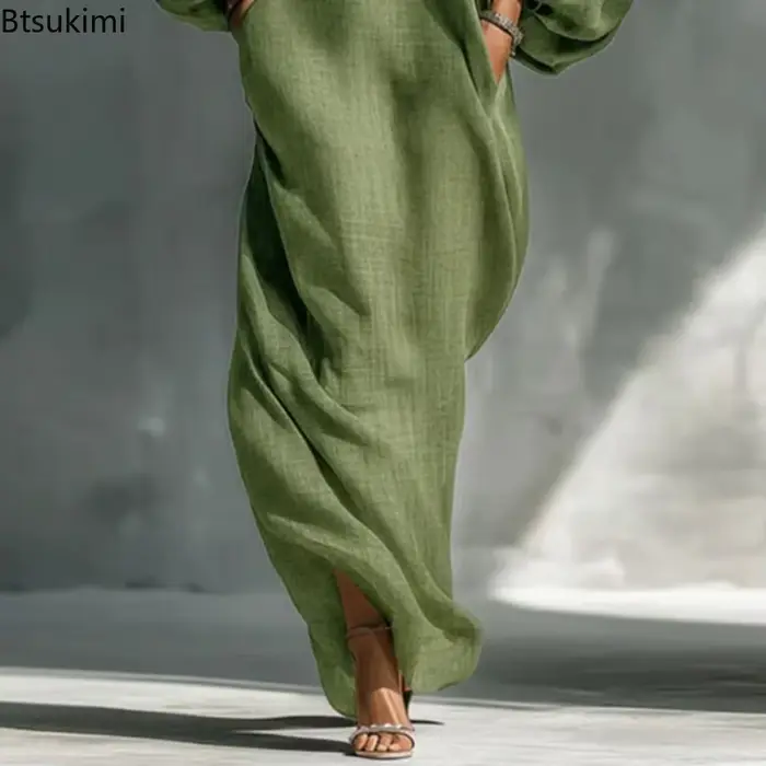 Robe longue bohème pour femme