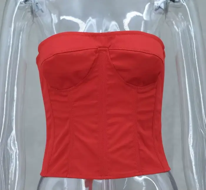 Robe de cocktail sexy sans bretelles coupe gaine en nylon et polyester pour femme élégante soirée Nouvel An bleu gris