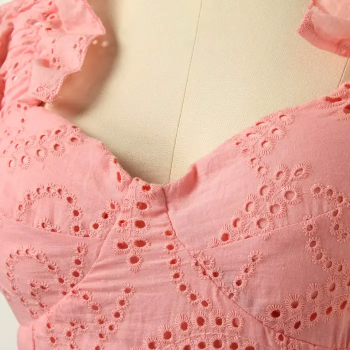 Robe d'été évidée pour femmes