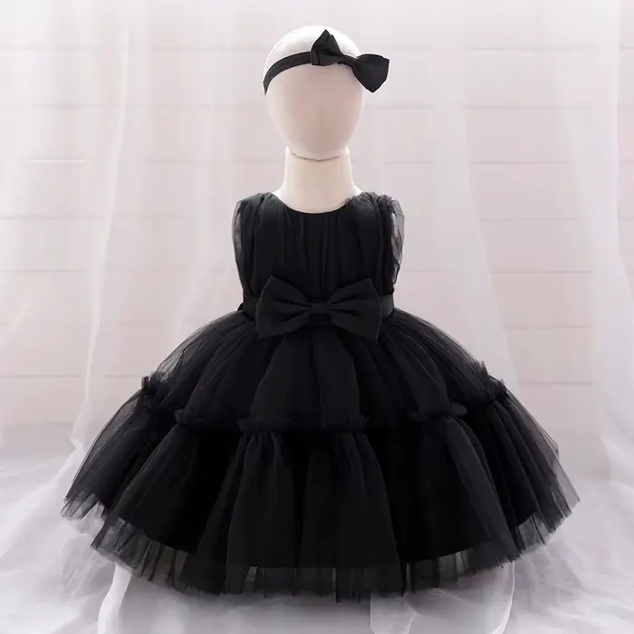 Robe de princesse en dentelle pour bébé fille