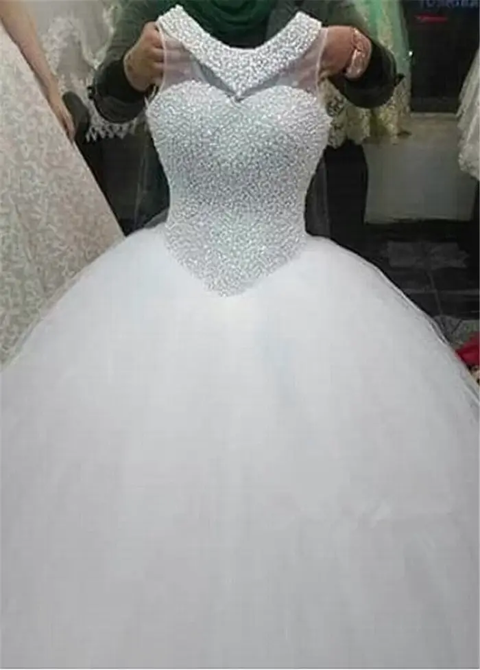 Robe de mariée QQ Lover en dentelle avec décolleté en cuillère et soutien-gorge intégré pour femmes enceintes et occasions spéciales