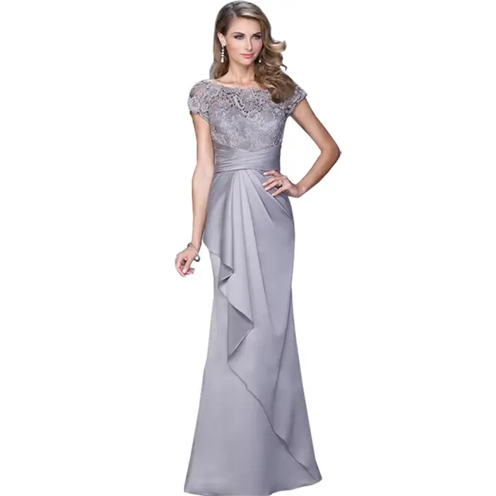 Robe sirène de demoiselle d'honneur pour femmes
