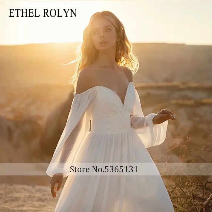 ETHEL ROLYN robe de mariée trapèze charmante perles chérie dos nu