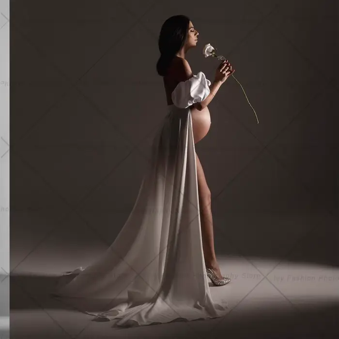 Robe de maternité pour séance Photo