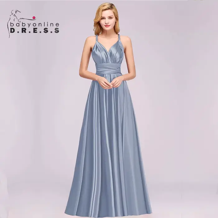 Robe de soirée moderne avec train de cour polyester satinée pour femmes âgées de 25 à 34 ans occasions spéciales soirée officielle élégante à offrir