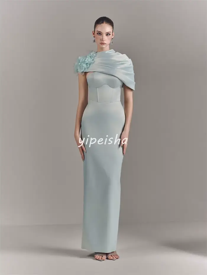 Robes de soirée classiques personnalisées pour femmes en charmeuse