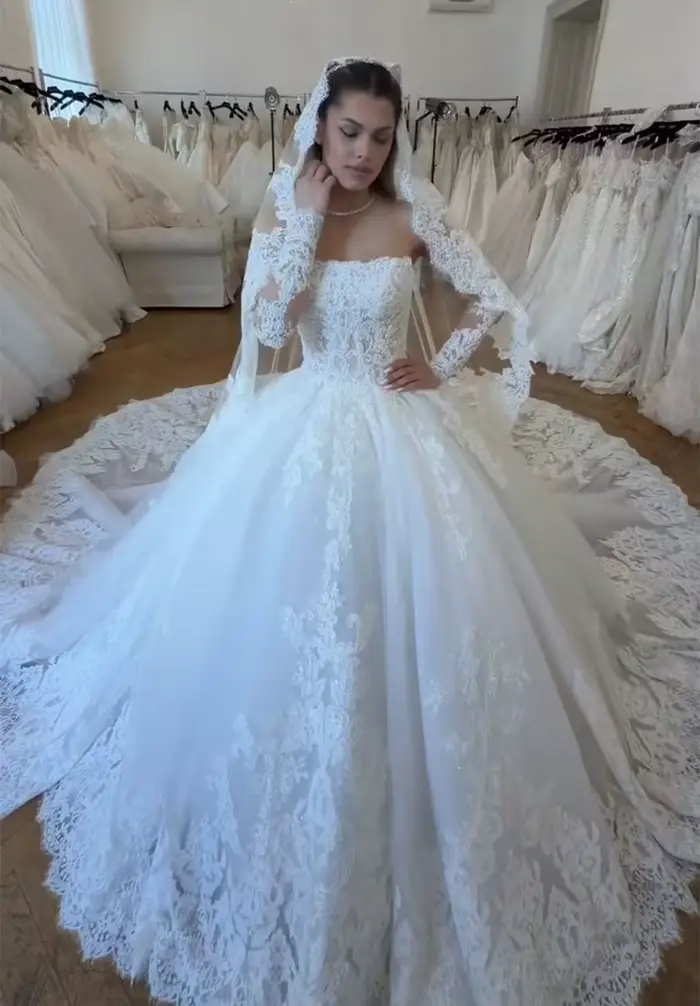 Robes de mariée de luxe pour femmes