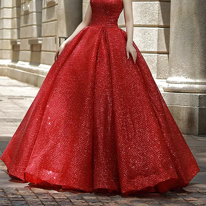 Robe de mariée à bretelles