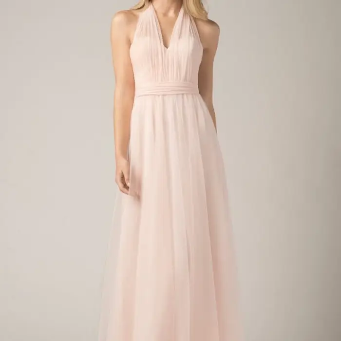 Robes de mariée simples roses