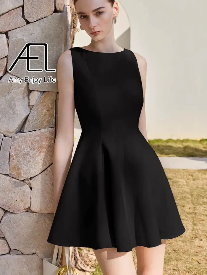 AEL robe sans manches pour femmes robes d'été élégantes 2025 nouvelle Collection