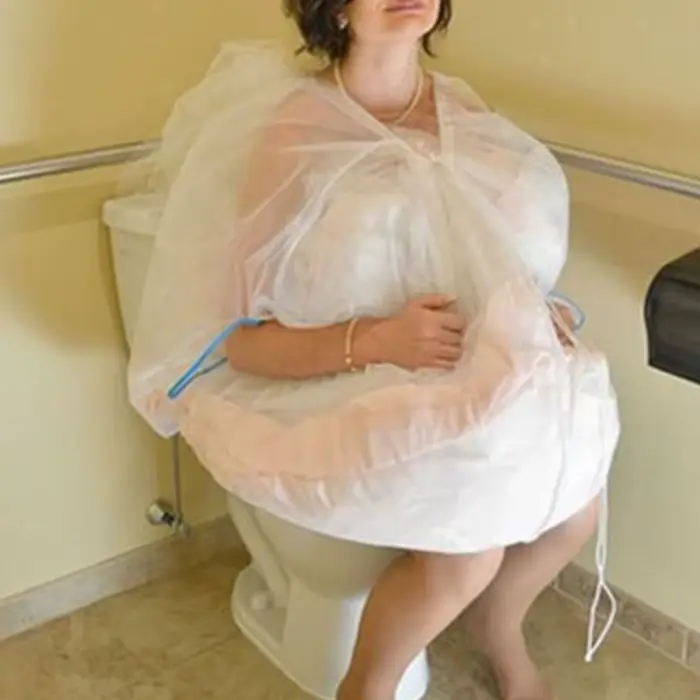 Jupon pour femmes, sous-jupe, pour sauver la mariée des toilettes