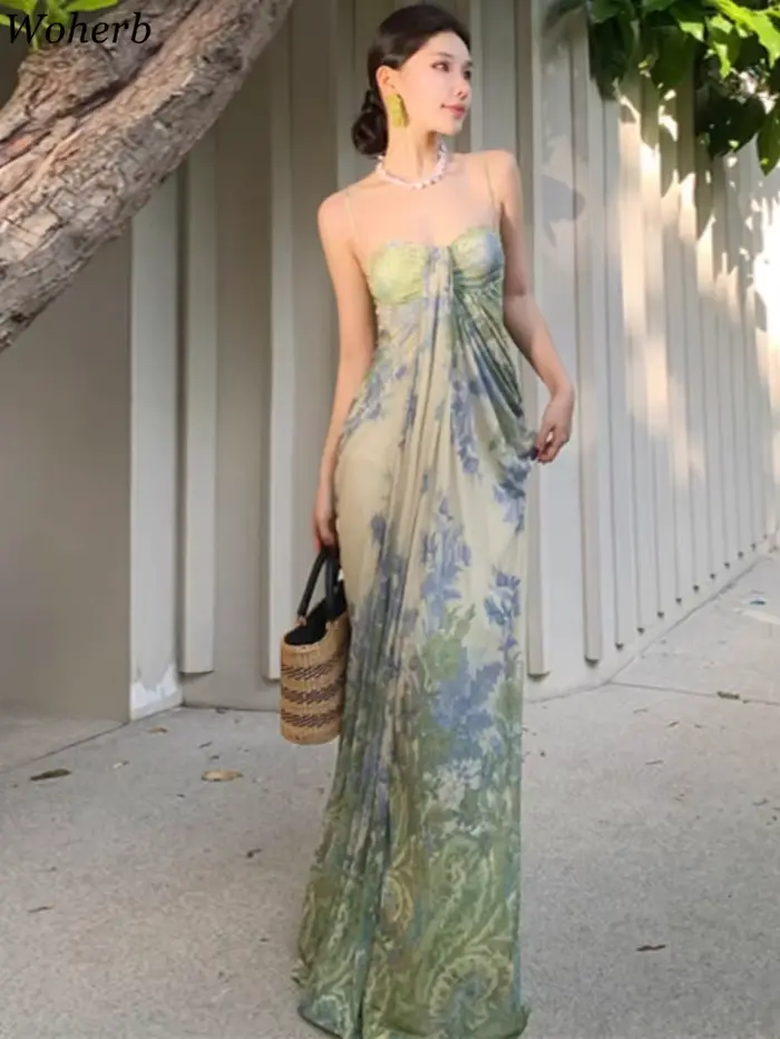 Robes maxi pour femmes 2026 Vestidos De Mujer Robe d'été sexy ​