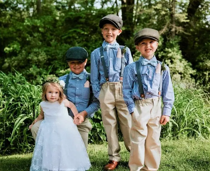 Robe longue de Communion Chic pour enfants de 2 à 13 ans
