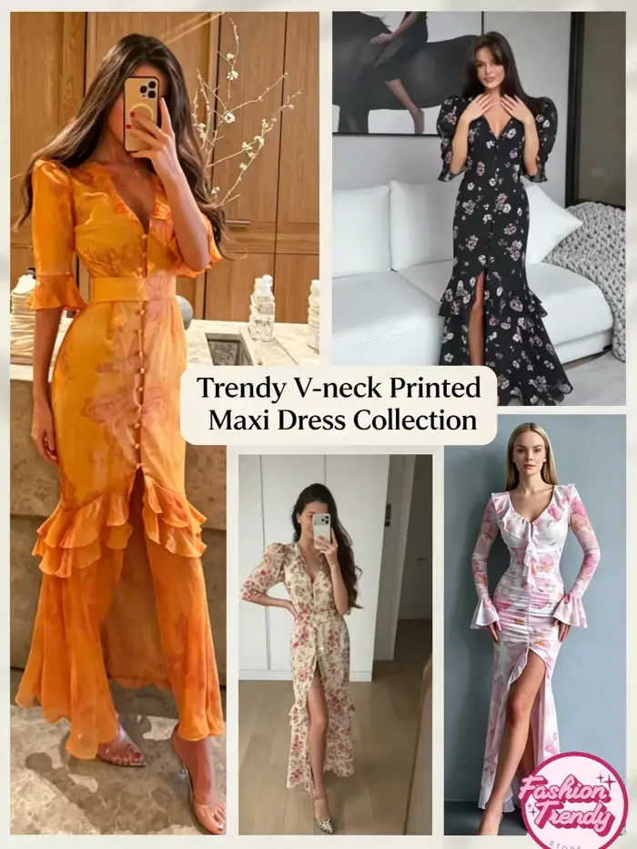 Robe longue imprimée élégante pour femmes, silhouette cintrée à la taille, polyester confortable, décolleté en V, sans manches, longueur cheville, occasions spéciales
