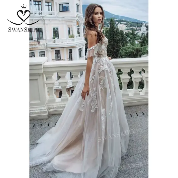 Robe De mariée romantique en dentelle