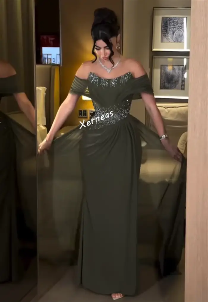 Robe de soirée formelle personnalisée