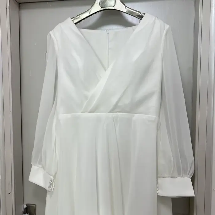 Robes de mariée en mousseline de soie personnalisées pour femmes