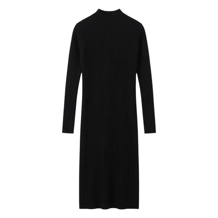 longue robe hiver chaude long dress vetements femme nouveauté robes longues pour les femmes tricot p
