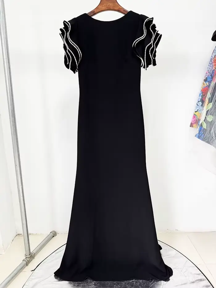 HIGH STREET Nouvelle Collection 2026 Robe Longue de Soirée Designer pour Femme