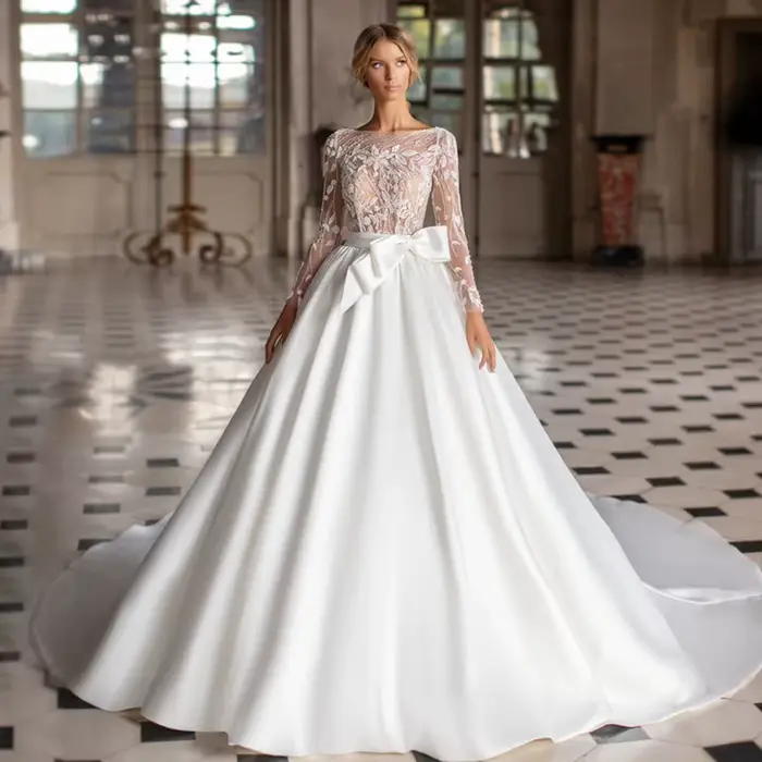 Ashley Carol-Robe de mariée princesse A-Line