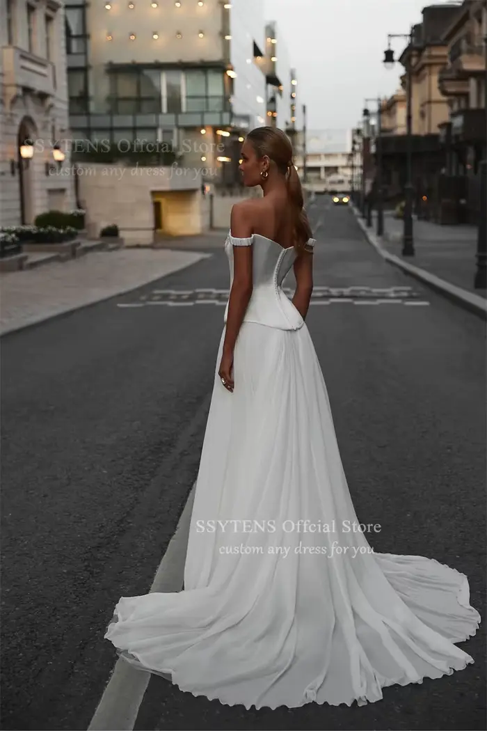 SSYTENS Robes de mariée princesse charmantes pour femmes