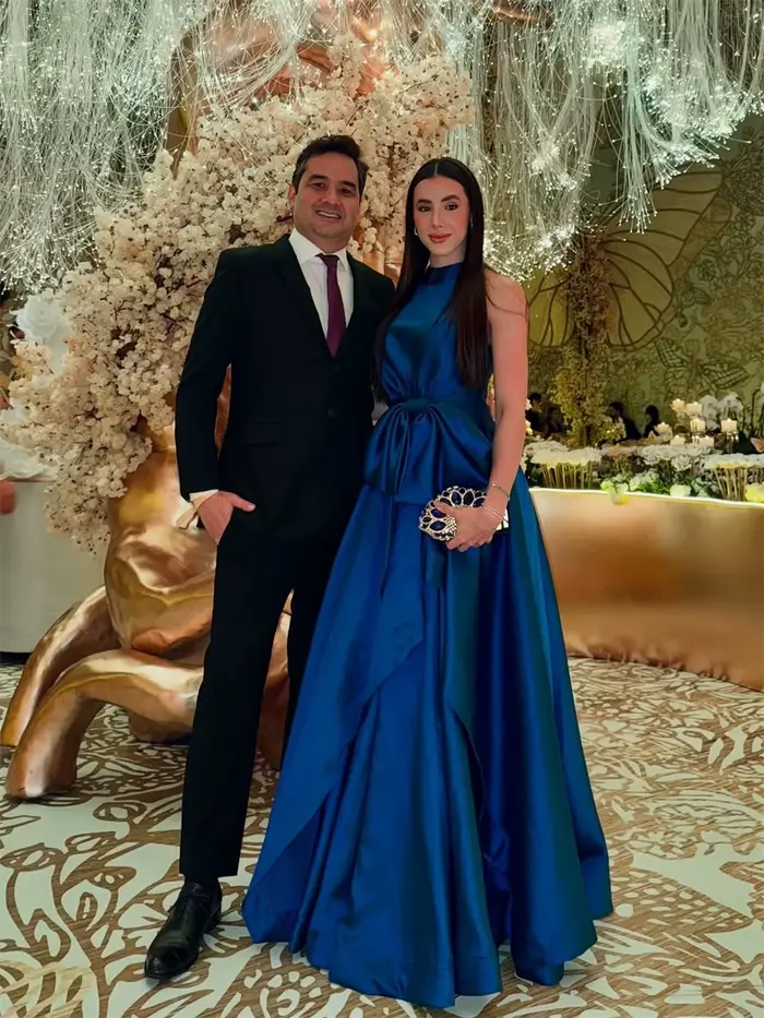 Mila bleu col haut robe de mariée personnalisé sans manches nœud sangle Satin robes de soirée élégant parole longueur vestidos de fiesta