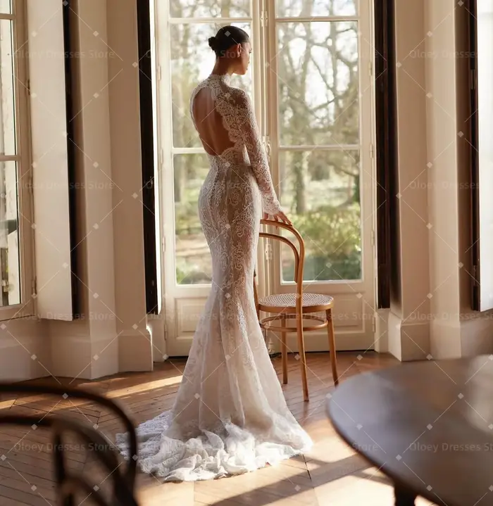 Robes de mariée sirène personnalisées OLOEY