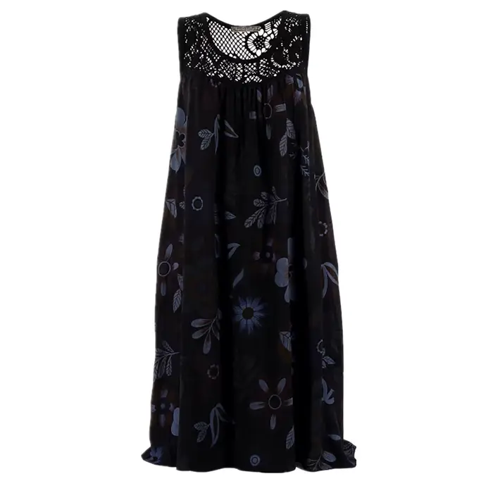 Robe de plage bohème en dentelle