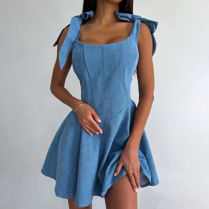 Robe en jean pour femmes