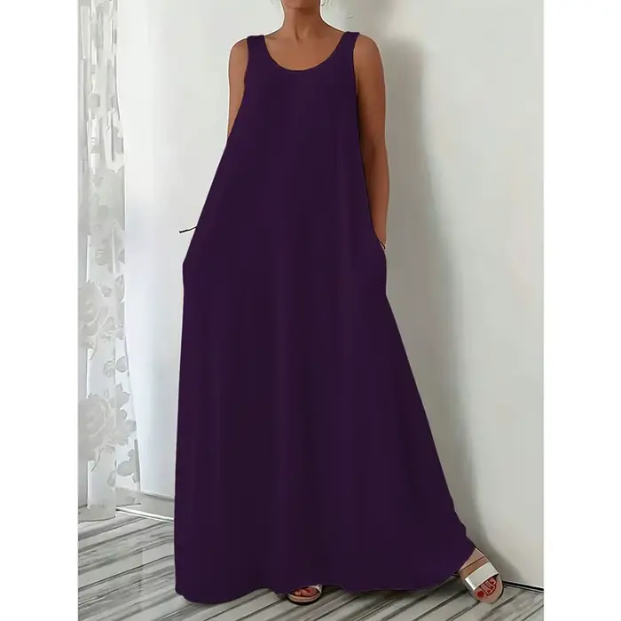 Robe maxi bohème de plage pour femmes