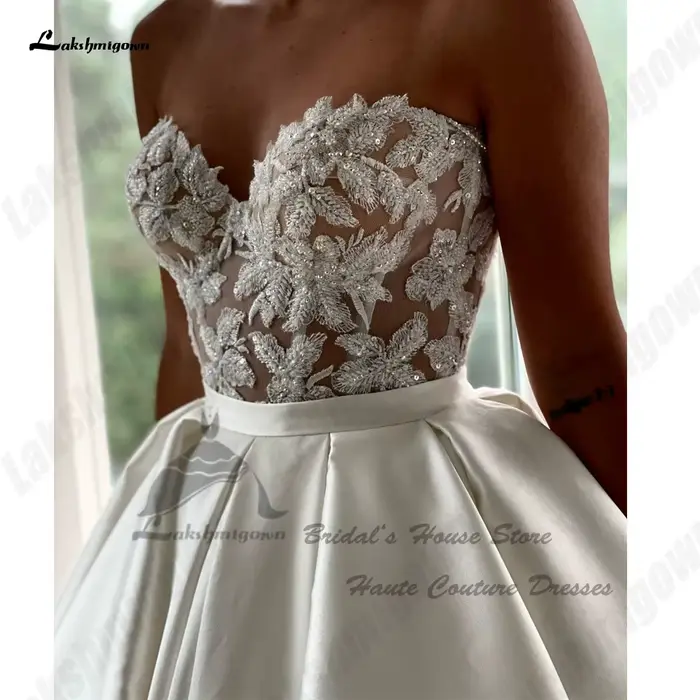 Lakshmigown – robe de mariée de luxe en Satin
