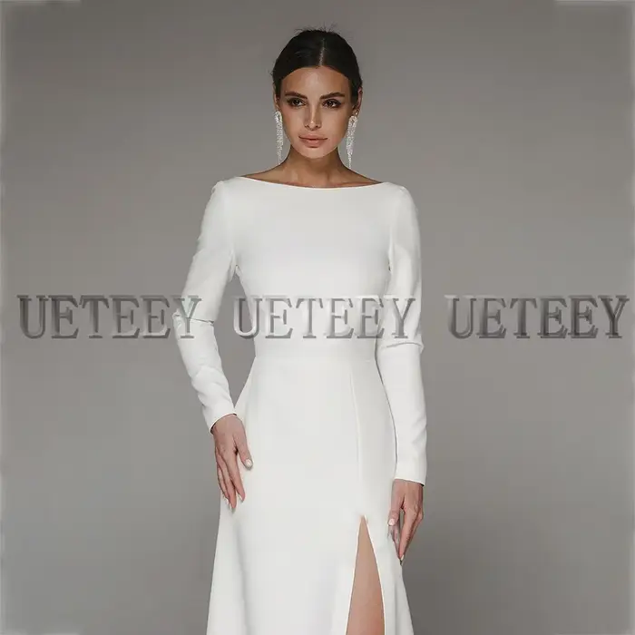Robes de mariée en Jersey modernes et élégantes