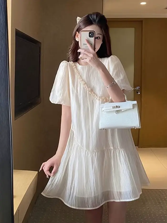 Nouvelle Robe en Chiffon Tendance pour Femme