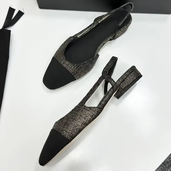 Sandales à talons bas pour femmes de haute qualité avec bandeau contrasté, élégantes et confortables