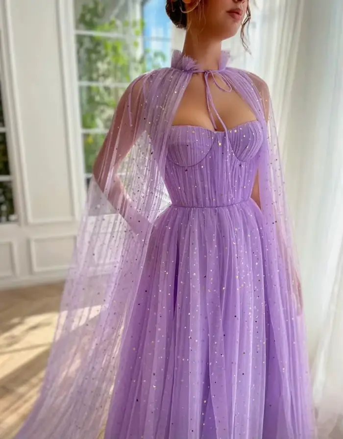 Robe de Soirée en Tulle Brcorporelle