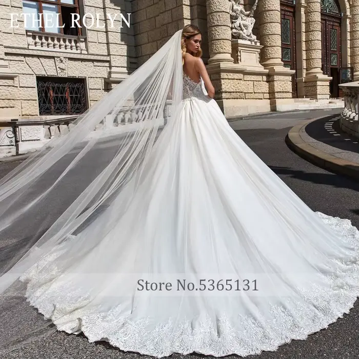 ETHEL ROCircN-Robe de Mariée Princesse pour Femme