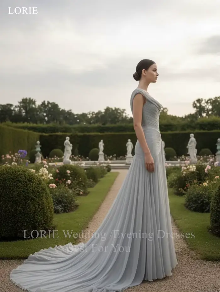 LORIE – robes de soirée en mousseline de soie