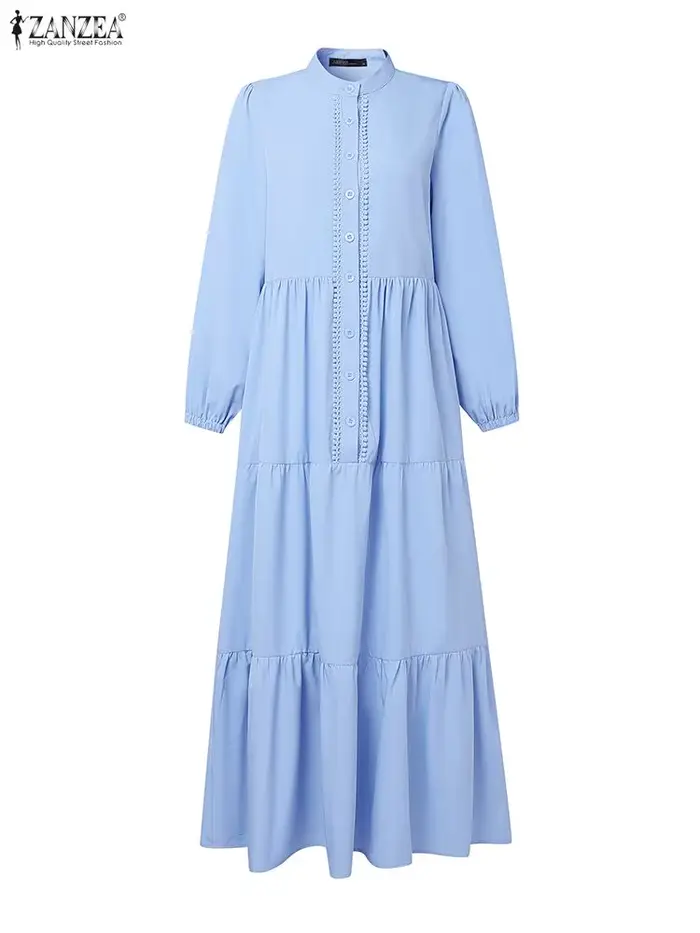 ZANZEA 2026 Robes amples de printemps