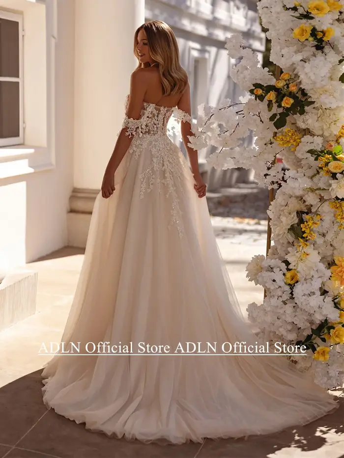 Robe de mariée bohème sexy