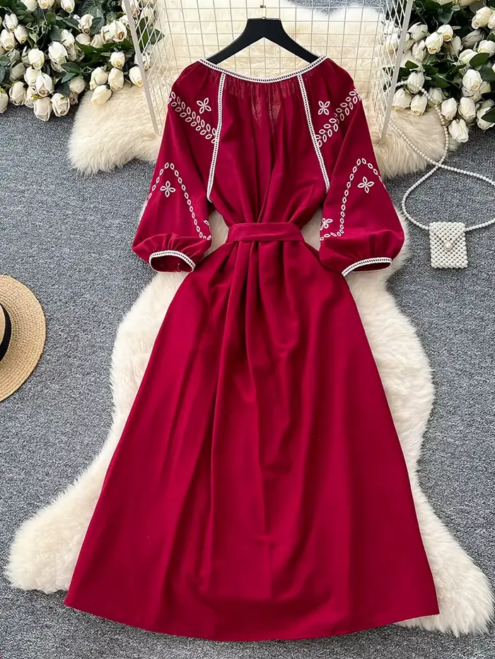 Robe de Style vacances bohème pour femmes