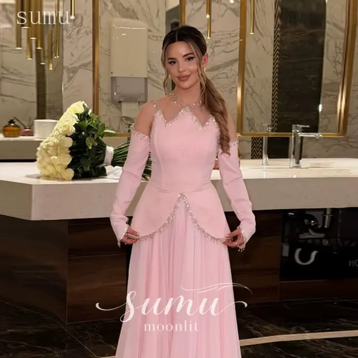 Robe de bal personnalisée Moonlit en élasthanne satinée pour femmes, élégante et formelle, pour occasions spéciales, récitals et bals
