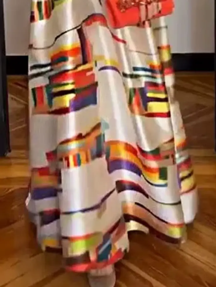 Robe BWQ pour femmes, imprimé