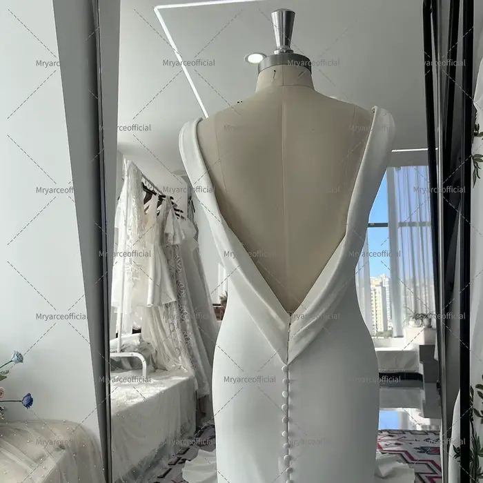 Robes de mariée minimalistes Mryarce