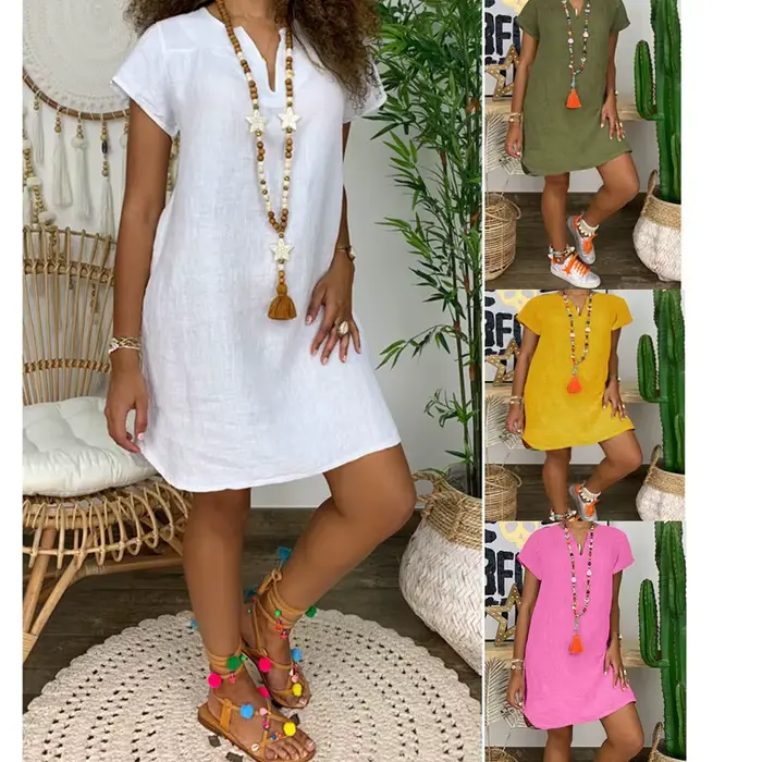 Robe de vacances d'été ample