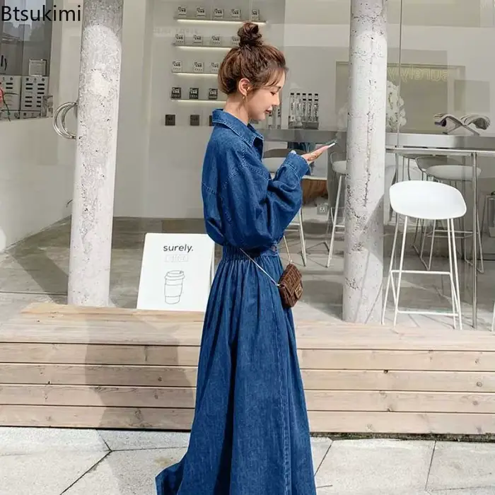 Robe en jean, nouvelle collection printemps