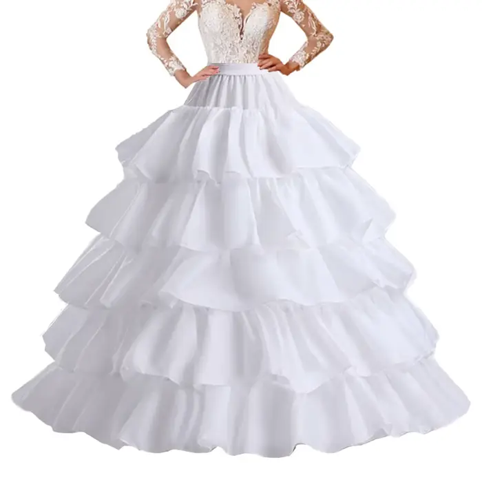 Jupon de mariage de mariée sous-jupe robe de bal Crinoline Slip sous-jupe Bridae robe de bal jupons