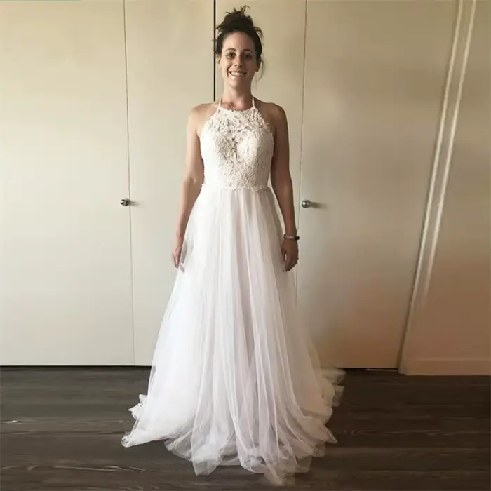 Robe de Mariée Personnalisée Dos aux