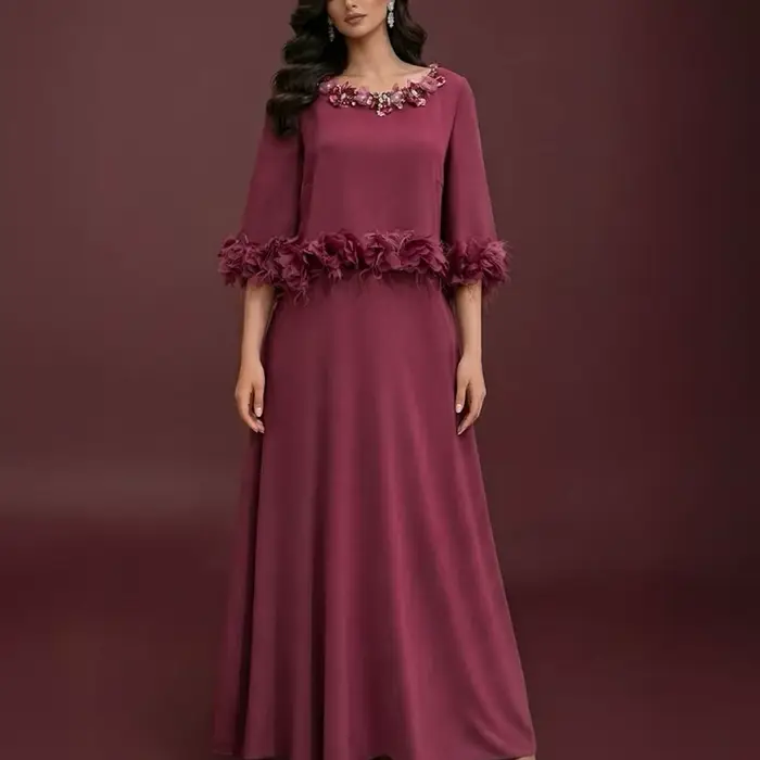 Robes de soirée formelles personnalisées pour banquet
