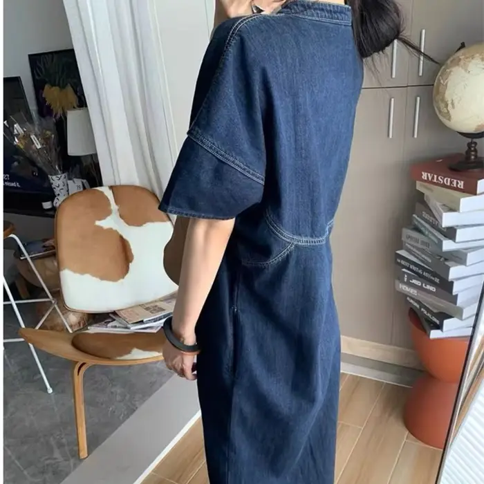 Robes en jean vintage pour femmes