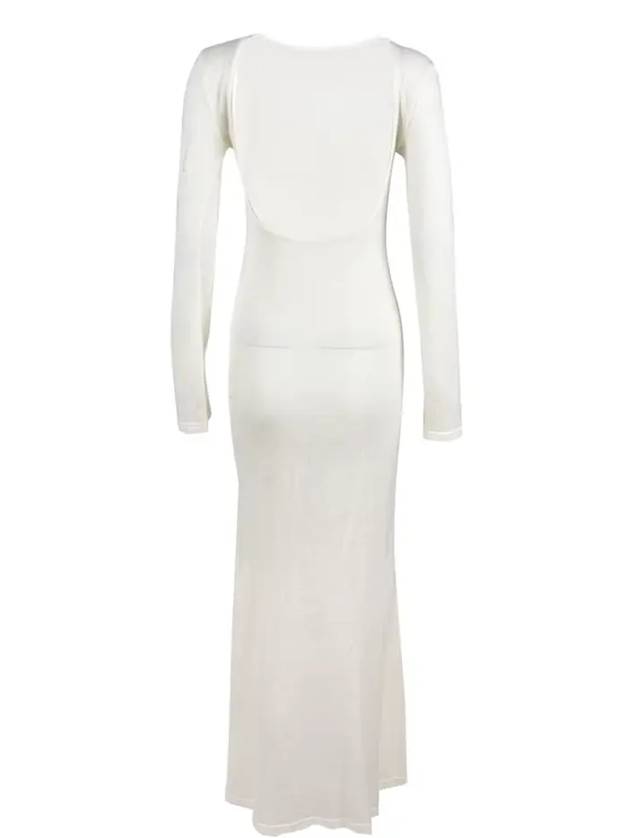 Robe longue de plage pour femme